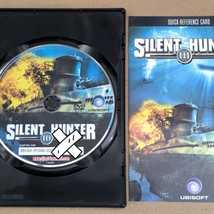 Silent Hunter III PC DVD-ROM Ubisoft like new