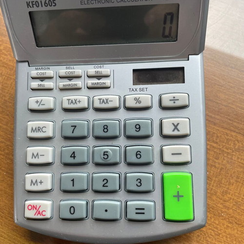 Q-Connect 12-digit calculator KF01605 like new
