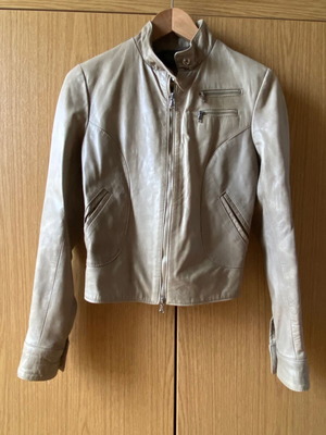 Rococo leather jacket in oil color like new