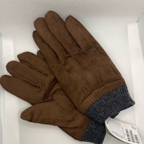 Velvet men’s gloves new, size L/XL, brown H&M