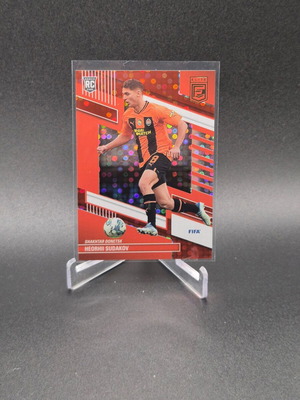 Panini Donruss Elite FIFA Heorhii Sudakov #221 Red Disco Rookie RC card used