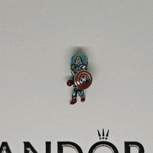 Pandora Captain America charm καινούργιο Marvel σύμβολο