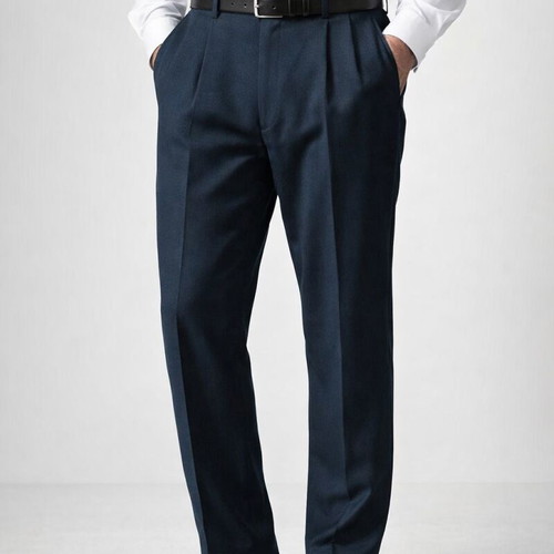 Glou Collection men's black wool pants like new, size L
