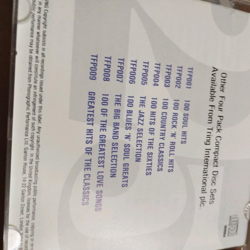 25 Soul Hits 4CD album like new, pack