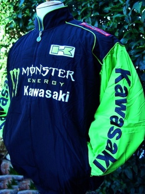 Μπουφάν Jacket Kawasaki Sponsors Team Monster καινούργιο, μέγεθος XL και XXL