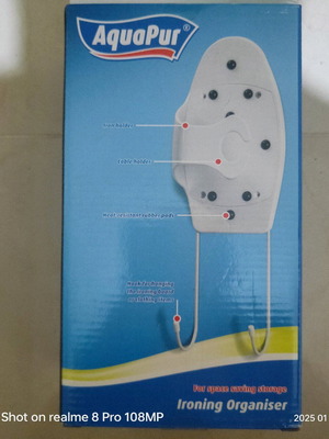 Aquapur Wall Mount for Iron and Ironing Board new