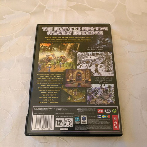 Dragonshard Dungeons & Dragons (D&D) PC game like new