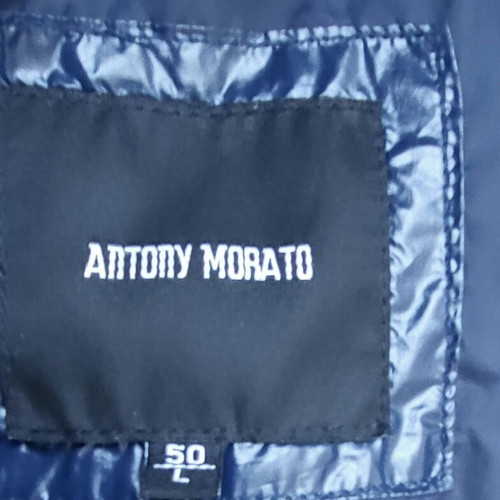 Antony Morato sleeveless men's jacket used, size L, blue