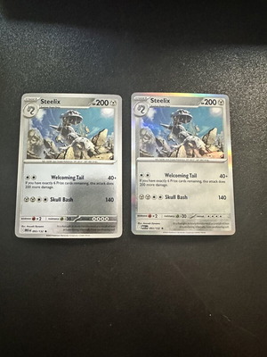 Steelix 093/132 Mega Evolution Holo Pokemon card