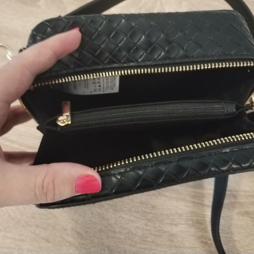 River Island crossbody bag new, black
