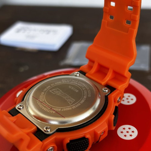 Casio GA-110JDB G-Shock Dragonball Z watch new, orange