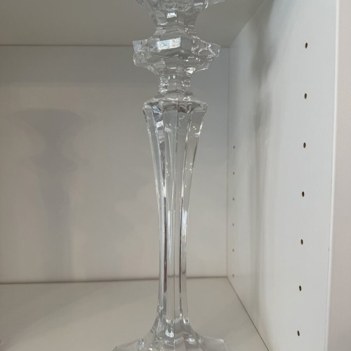 Classic Bohemian crystal candlesticks new