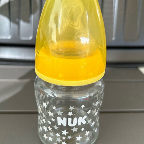 Small baby bottle set used NUK, Avent, MAM with silicone nipples