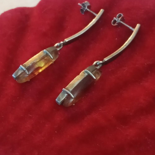 Silver 925 earrings, 5.6g