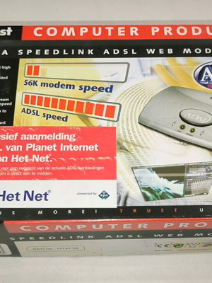 Trust 235A Speedlink ADSL Web Modem καινούργιο