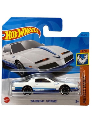 Hot Wheels 84 Pontiac Firebird καινούργιο, λευκό