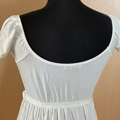 Regalinas white cotton cocktail dress, size M