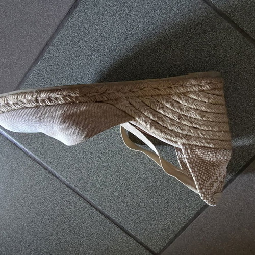 Castañer espadrilles used, beige, size 41, Carina 6 002