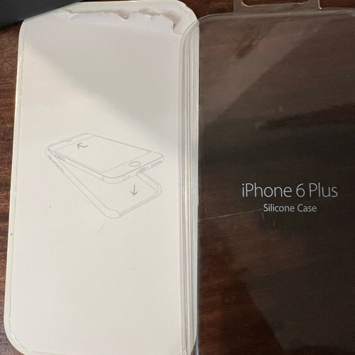 iPhone 6 Plus silicone case like new, anthracite