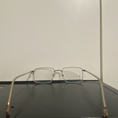 Myopia Glasses 3 Diopters Metal Frame like new, gray