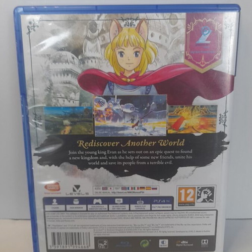 Ni No Kuni II Revenant Kingdom PS4 like new, English edition, artcards included