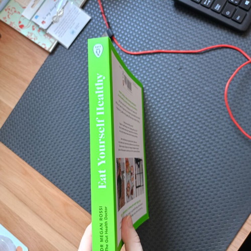 Eat Yourself Healthy book like new, gut health guide by Megan Rossi