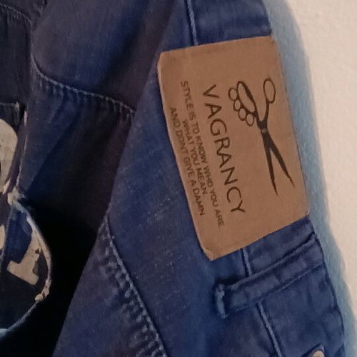 Vagrancy jacket used, size L