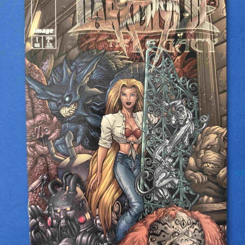 Image Darkchylde: The Legacy 1 B Variant Cover comic used