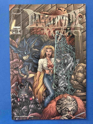 Image Darkchylde: The Legacy 1 B Variant Cover comic used