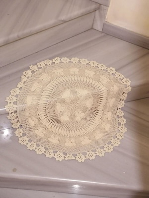 Handmade vintage embroidery, length 0.77 m