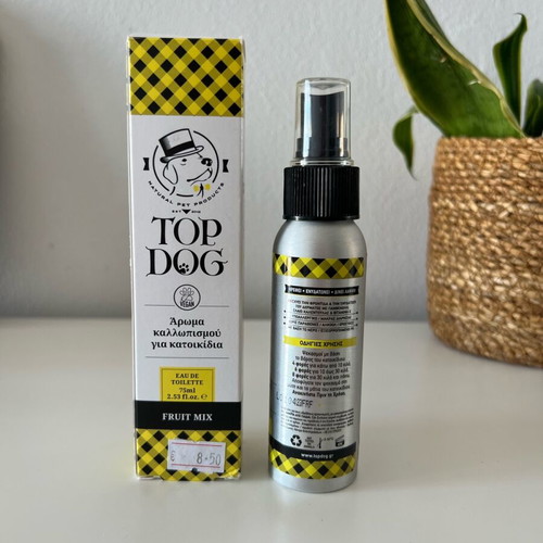 Top Dog Eau de Toilette 75ml fruit mix for pets new