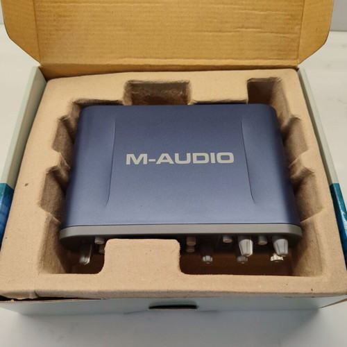 M-Audio Fast Track Pro USB Audio/MIDI Interface, like new