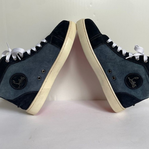 Christian Louboutin men sneakers like new, size 41, gray and black