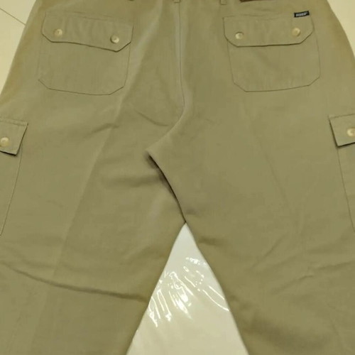 Vintage men's cargo pants Rodeo 3XL like new, light khaki