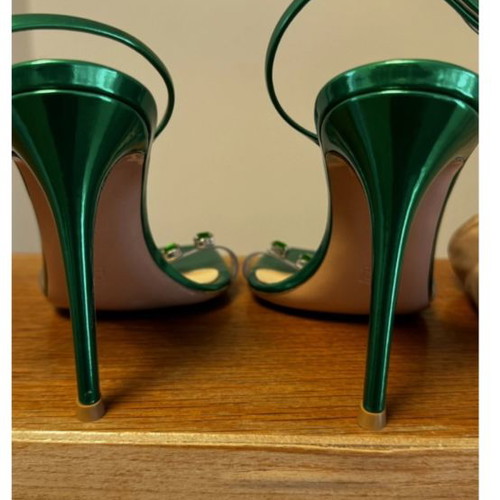 Gianvito Rossi sandal new, size 38.5, green