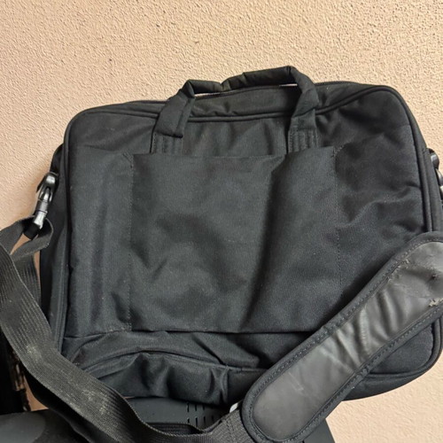 Τσάντα Laptop Tucano (Milano) Μαύρη σαν καινούργια με πολλές θήκες