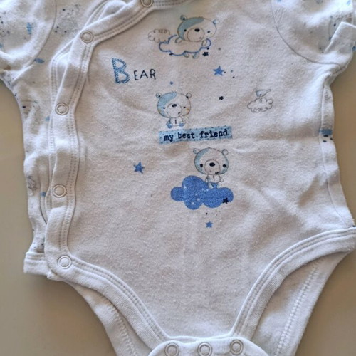 Baby clothes zip-up used, set of 3 pieces