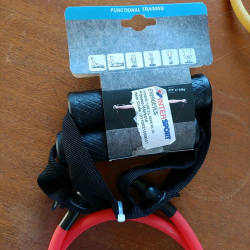 Red fitness resistance band new