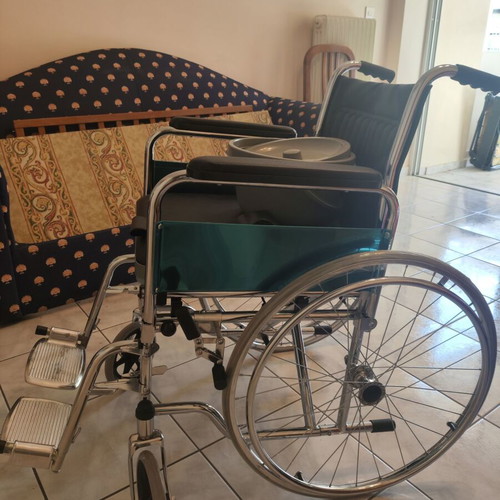 Orthopedic wheelchair Anatomicline new with removable toilet, 75×35×90 cm