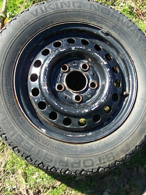 Mercedes Spare Wheel 14 Inch Used for W201 W124 Models