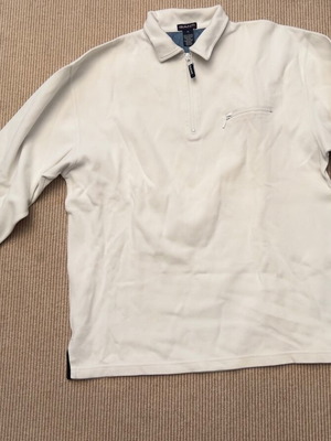 Gant cotton polo shirt XL like new ecru