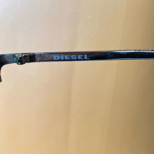 Diesel DS0050 sunglasses like new, green and gold