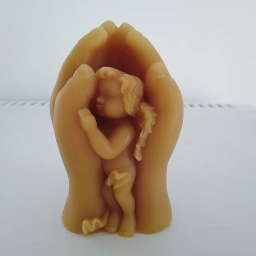 Angel Candle made-to-order from pure beeswax