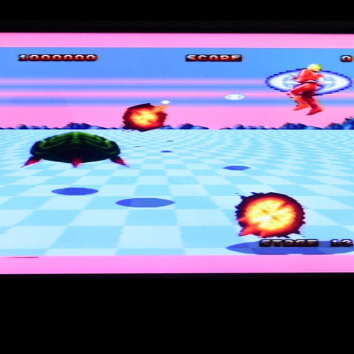 Space Harrier II Sega Mega Drive game like new