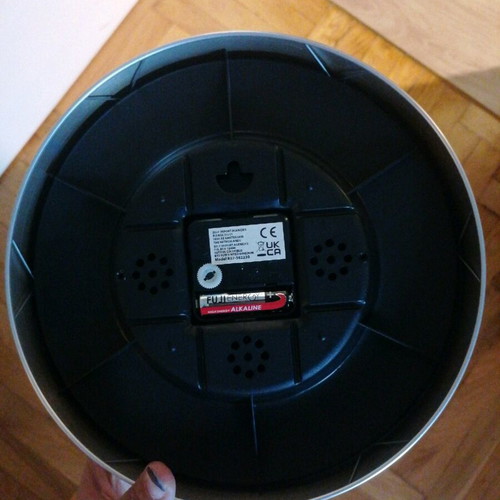 Wall clock black gold like new