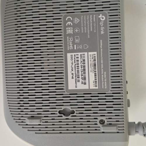TP-LINK Wireless USB VDSL/ADSL Router like new