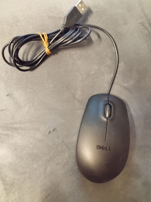 Dell MS111-L USB Wired Mouse 1000dpi Like New