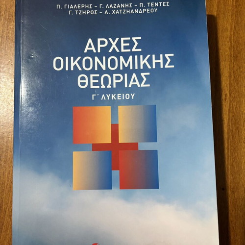 Principles of Economic Theory textbook like new for 3rd grade lyceum