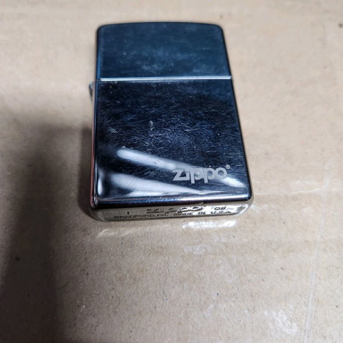Zippo lighter chrome 2008 used