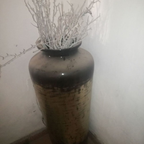 Decorative plastic piece with dried branches new